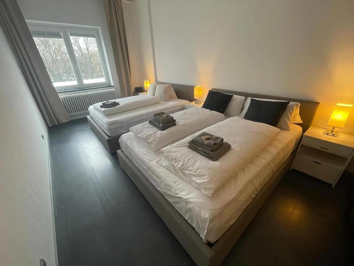 Апартаменты Truretreats Design Loft Fuer 8 Personen I Riesige Kueche I Echarger I 65Z Smarttv I 150Qm Гамбург 0*,